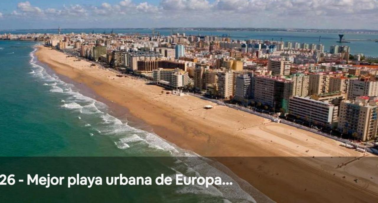 Apartmán A 50 Metros De La Playa Cádiz Exteriér fotografie